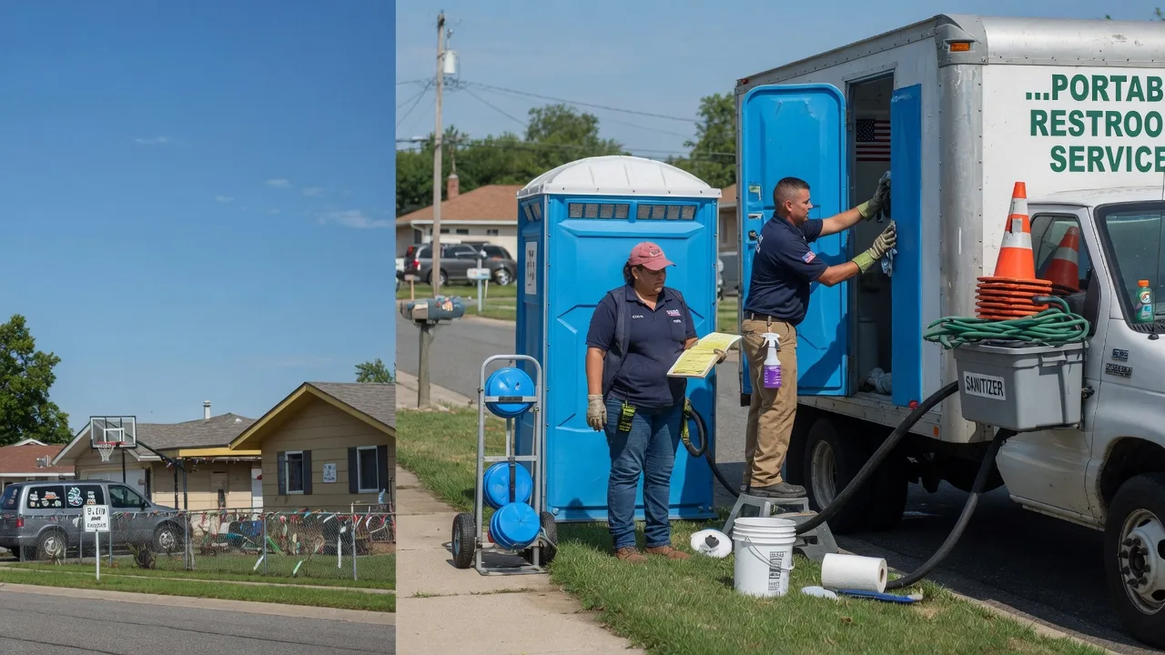 Portable Toilet Rental in Bronson, MI near me